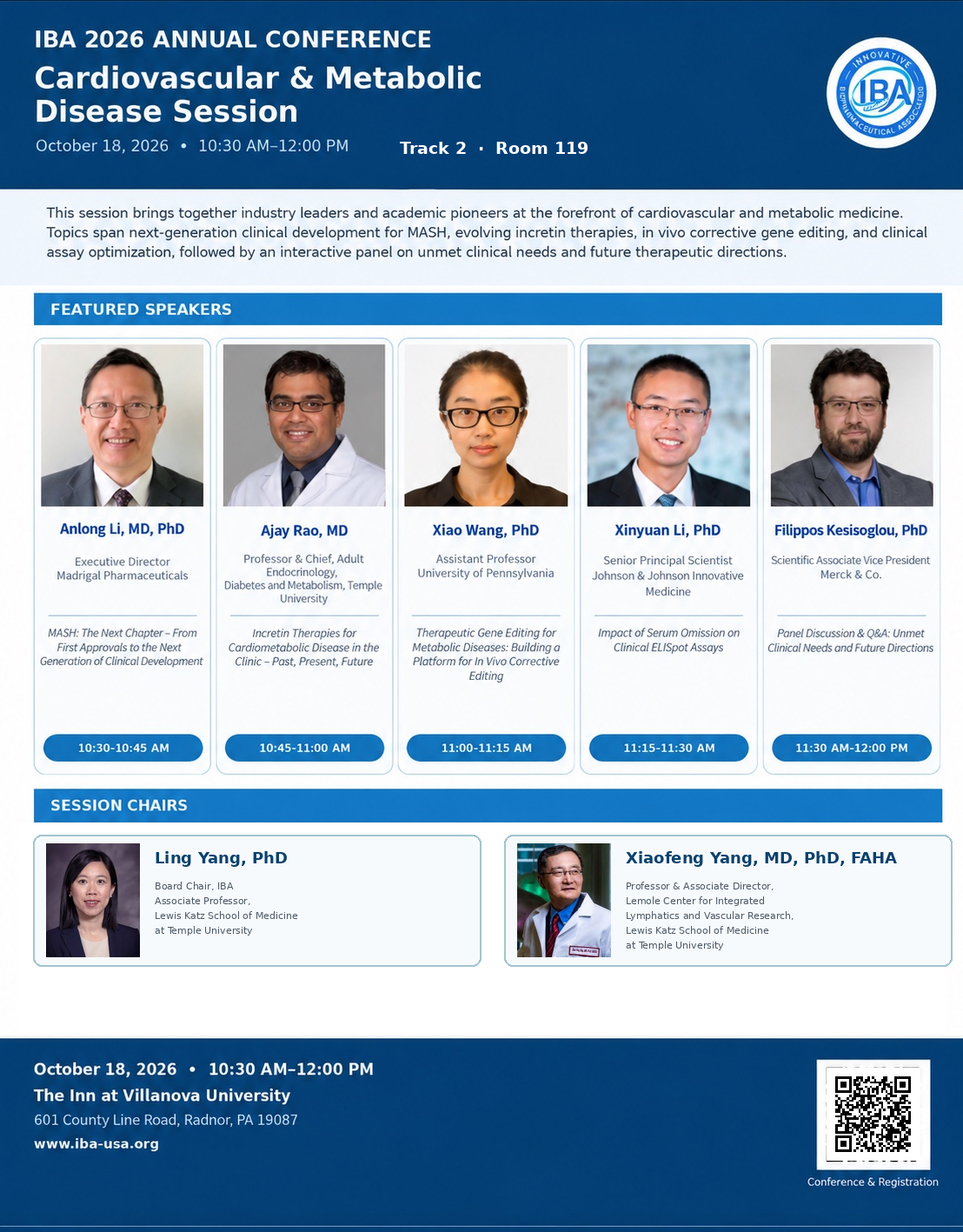 Program page 9: Cardiovascular & Metabolic Disease