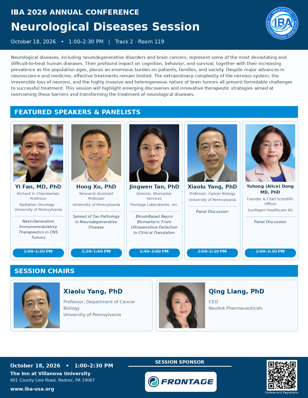 Program page 15: Neurological Diseases