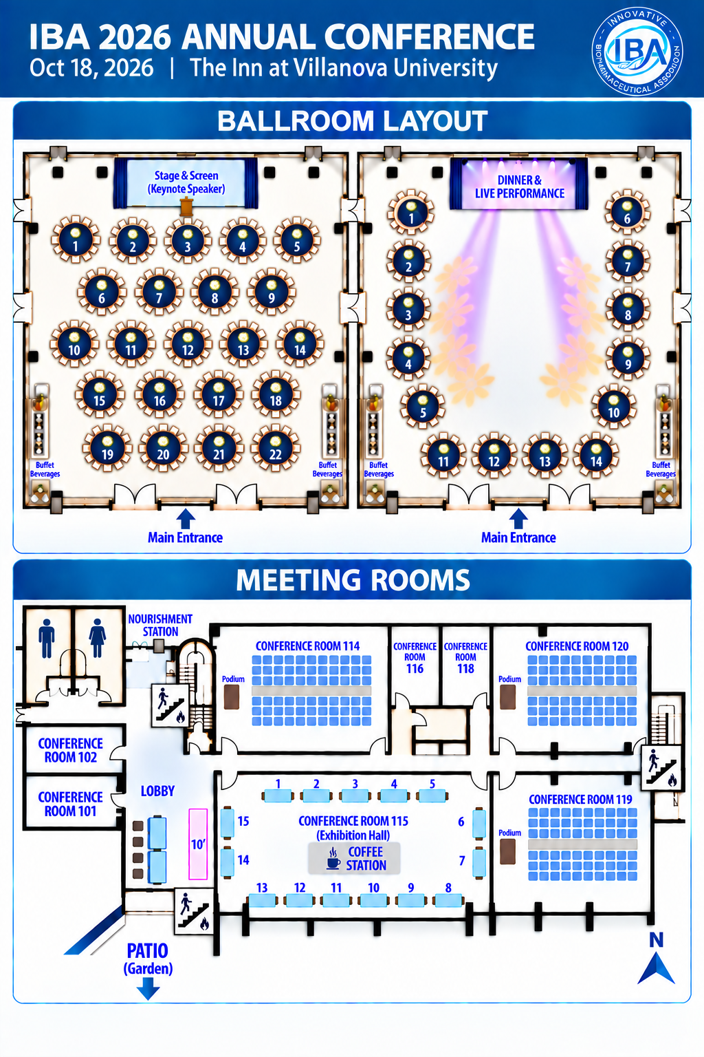 Program page 26: Floor Map