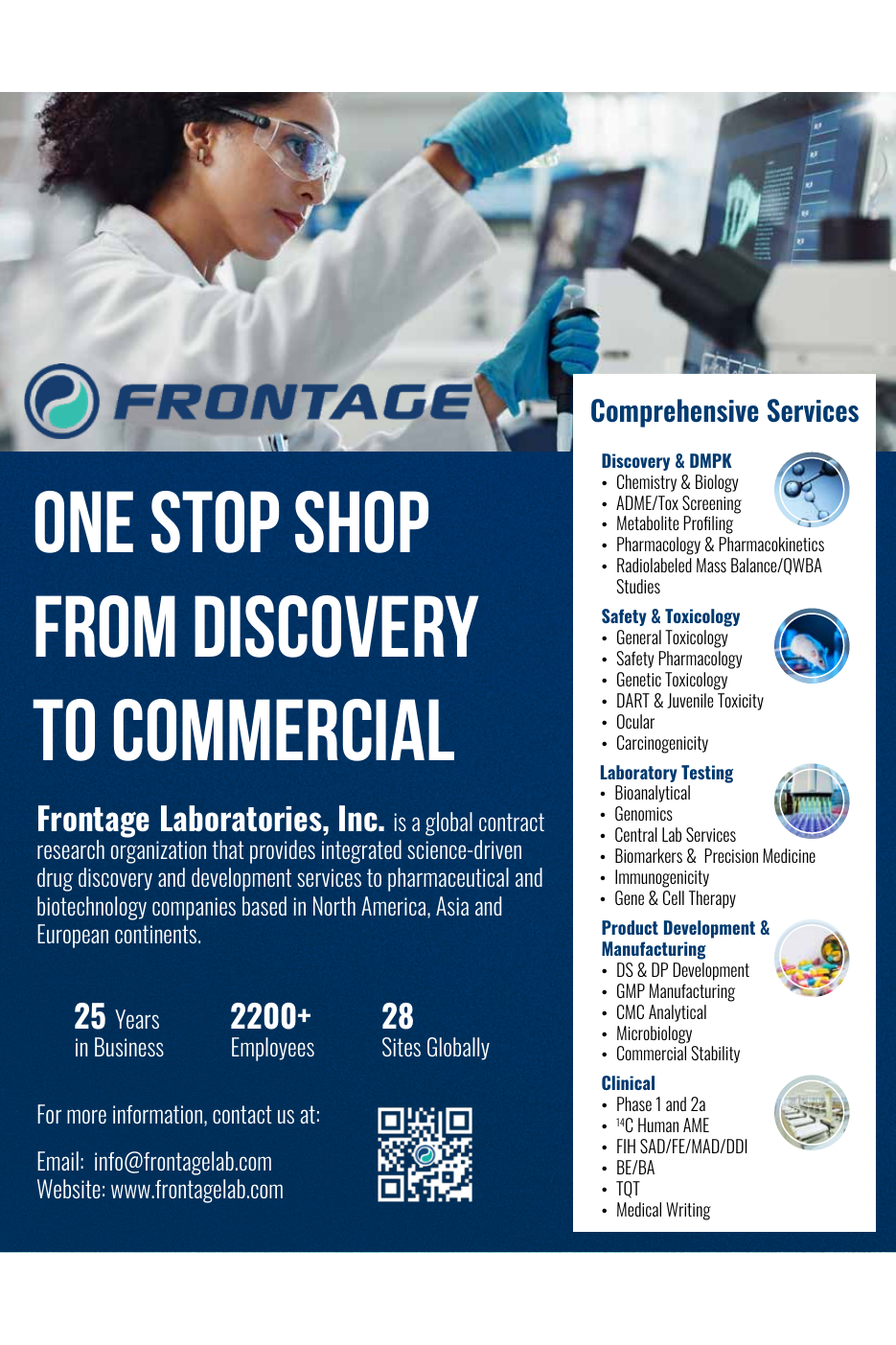 Program page 30: Frontage Advertisement